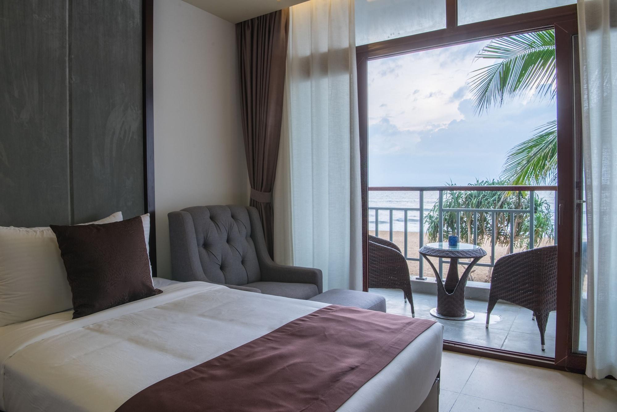 Jie Jie Beach Hotel Wadduwa Exteriör bild